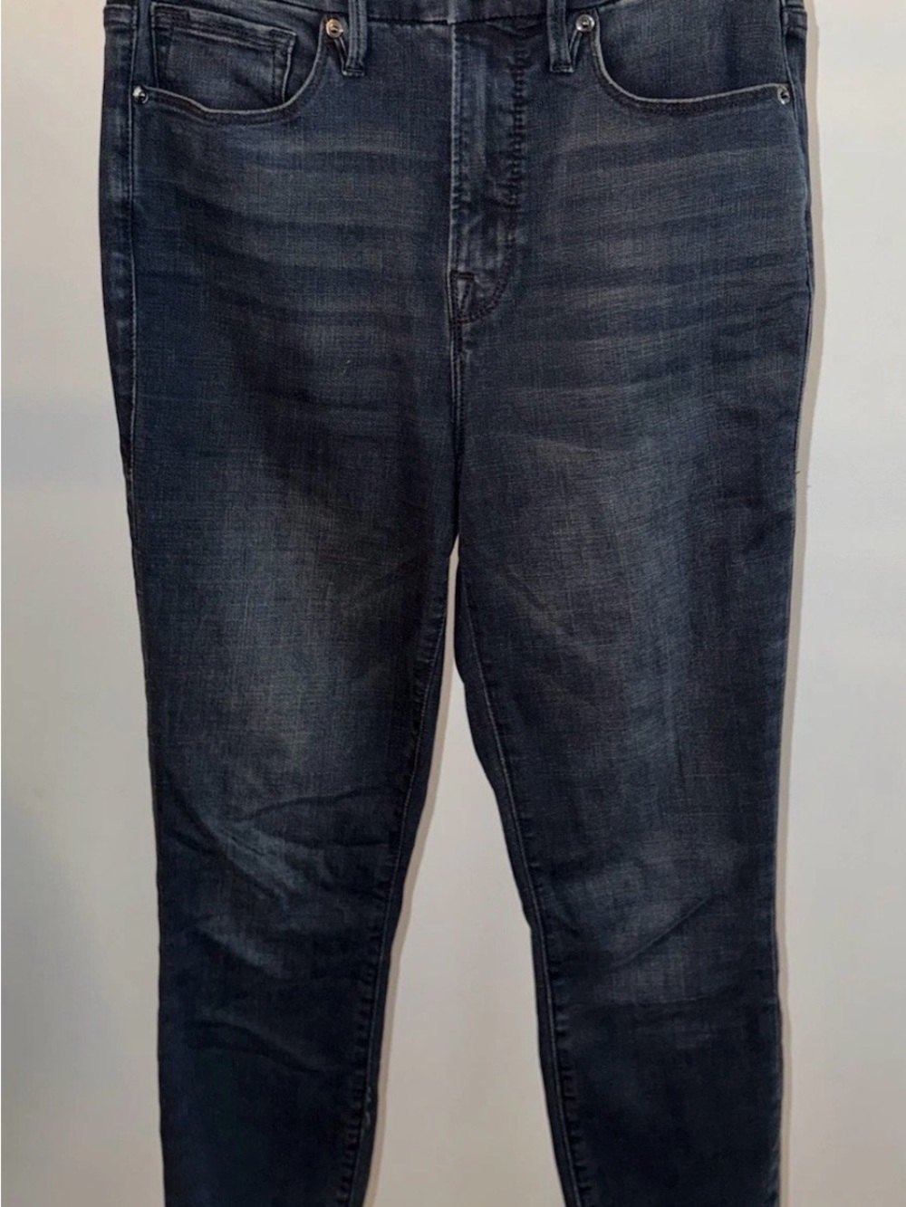 Women’s Good American Dark Wash Slim Jeans - Classic Navy Black